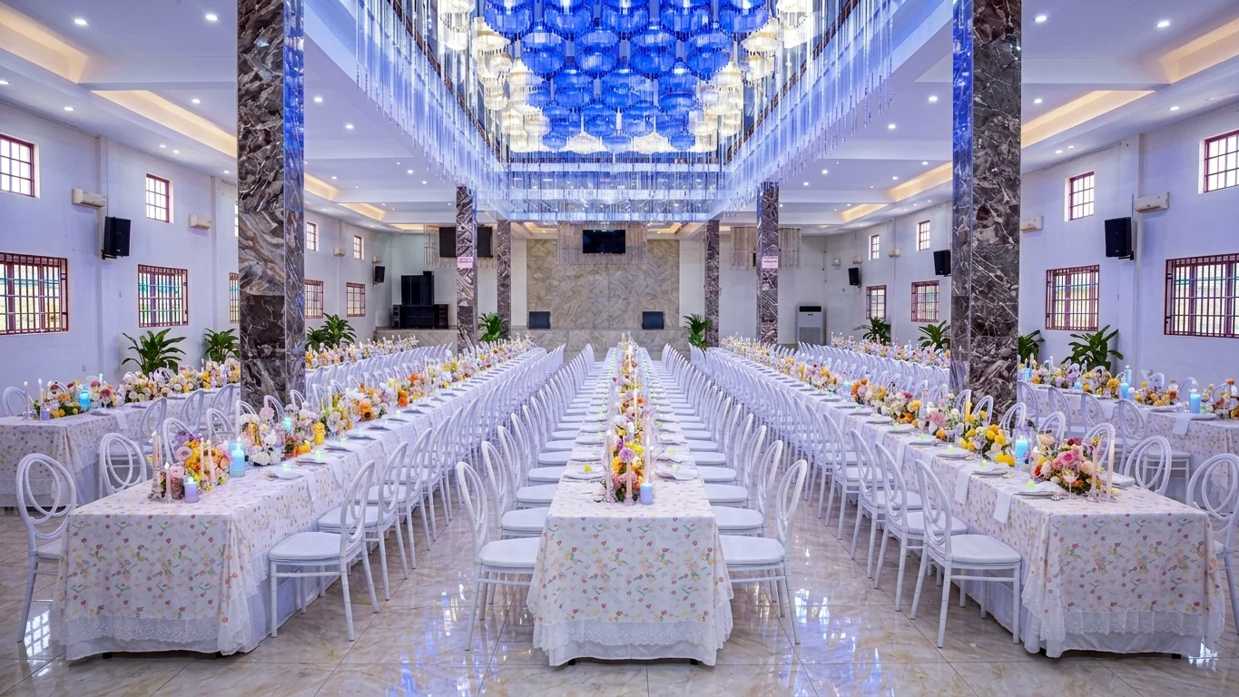 Graduation celebration party at an event venue